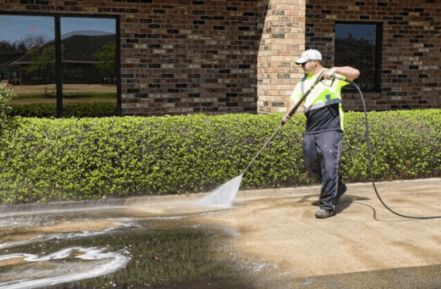 commercial concrete cleaning in atlanta